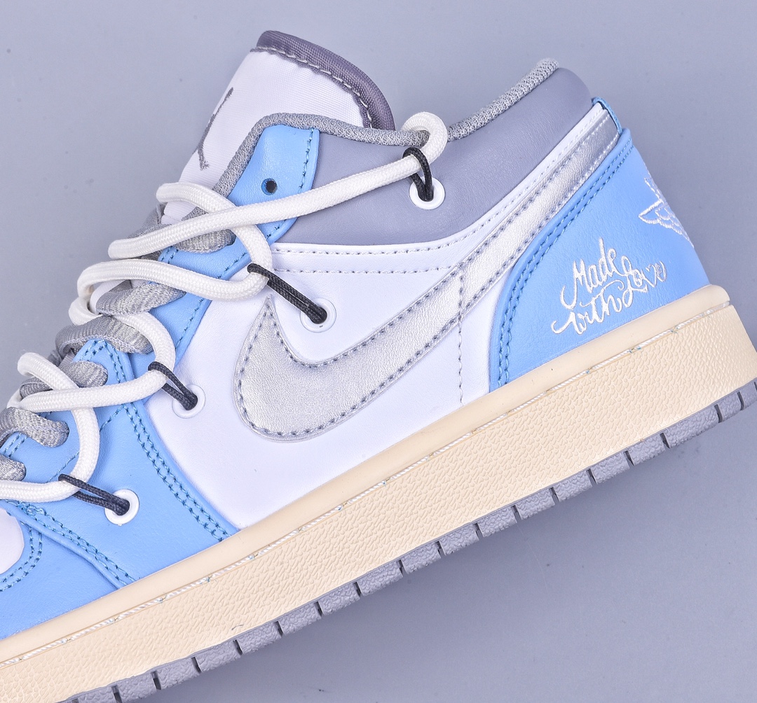 200 Air Jordan 1 Low AJ1 乔1定制版 绑带解构 运动文化篮球鞋  553558-053