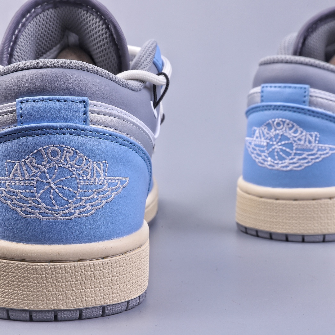 200 Air Jordan 1 Low AJ1 乔1定制版 绑带解构 运动文化篮球鞋  553558-053