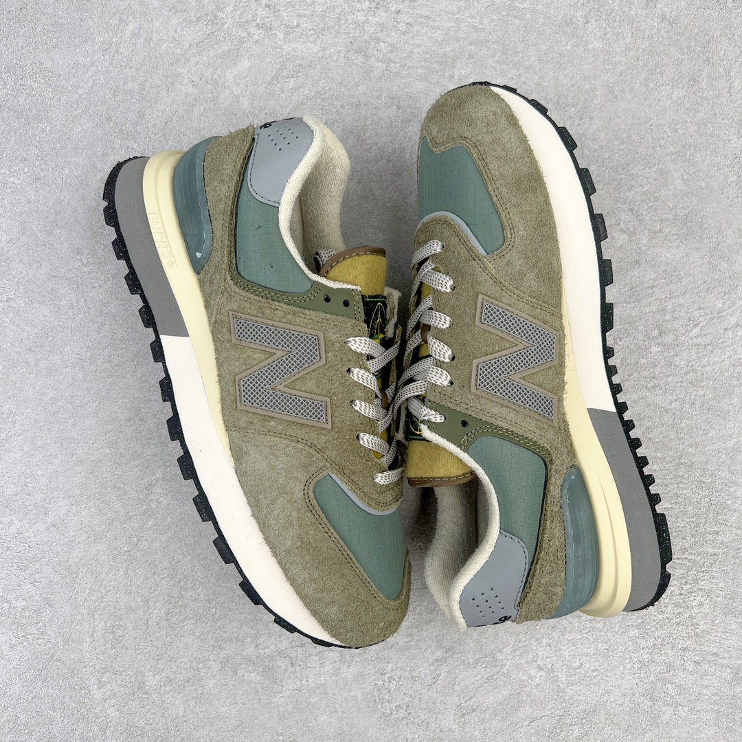 图片[3]-💰190 Stone Island x NB新百伦New Balance U574升级版系列低帮复古休闲运动慢跑鞋“石头岛联名军绿灰”U574LGST Stone Island x New Balance 574 Legacy迎来国内登场。作为双方的联名新品，一改此前的迎合跑鞋鞋型，采用更加适合日常穿搭上脚的 New Balance 574 Legacy 很难不让玩家动心，尤其是热衷 Stone Island 的岛民朋友。而此次更是采用 574 Legacy 作为蓝本，鞋款规格以及做工上更加精良。此次双方在配色选择上军绿色以及灰色作为主调，凸显出与 Stone Island 联名的硬核气质。优质的鞋身材质，也让整双鞋在熟悉的鞋型设计上，焕发出新的生机。鞋舌、鞋跟以及鞋垫点缀 Stone Island 标志性 LOGO，防撕裂织物鞋面、ABZORB 中底保证日常上脚的舒适度。尺码：36 36.5 37.5 38 38.5 39.5 40 40.5 41.5 42 42.5 43 44 45 46 编码：Mby2936060-运动鞋