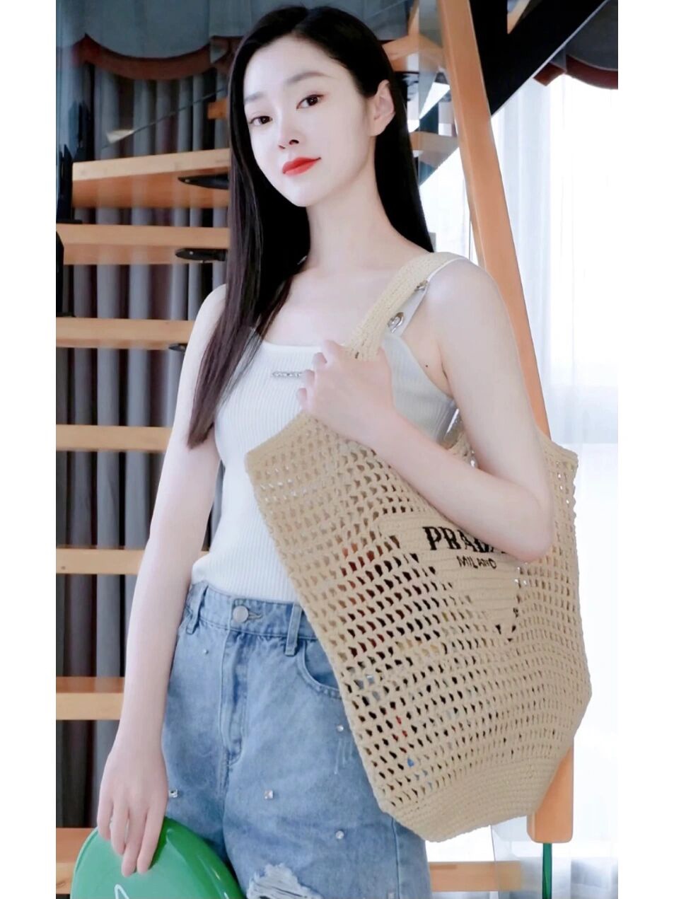 Prada Song Tie/Liu Wen daily OOTD