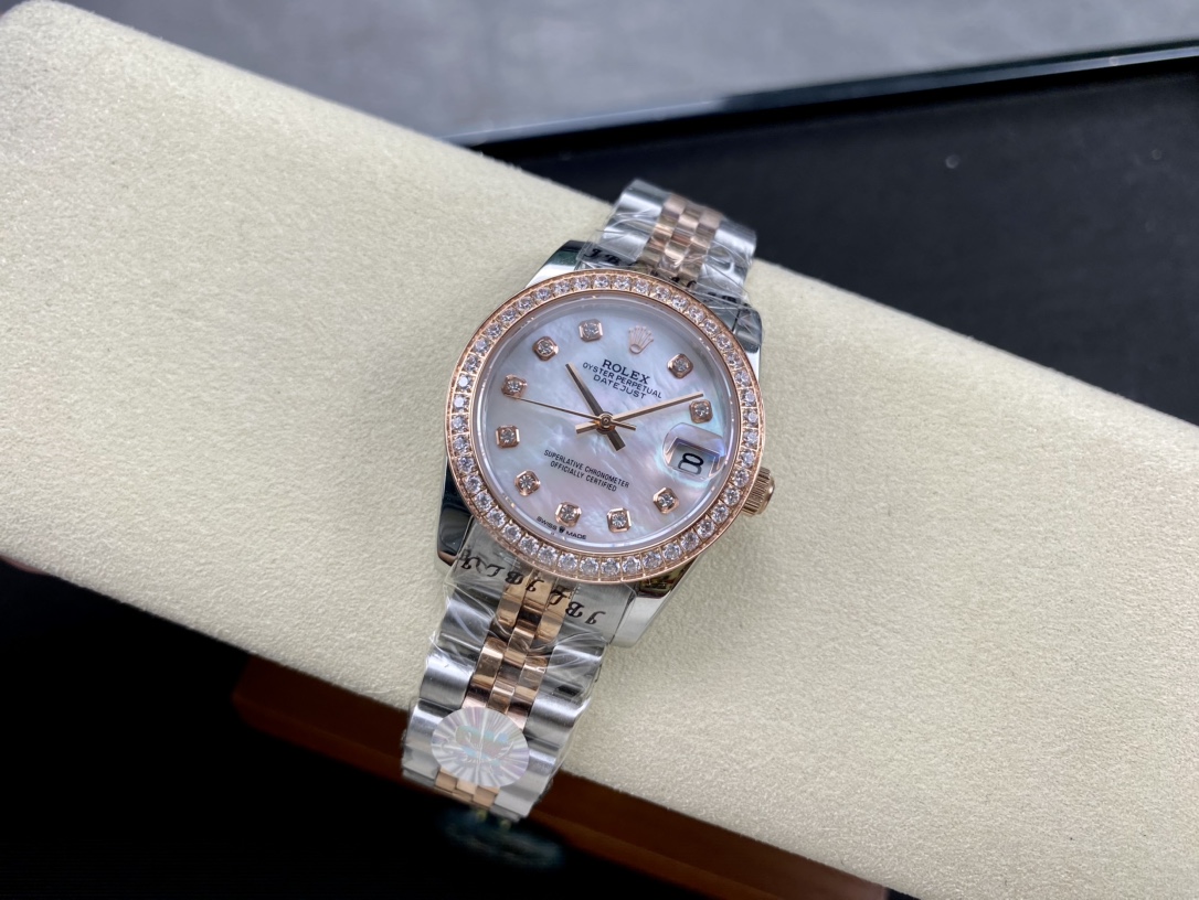 SK Factory 労力士Rolex 女款 日志型31mm 自動巻き腕時計