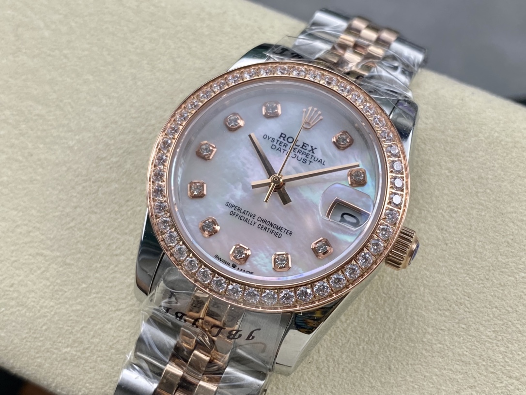SK Factory 労力士Rolex 女款 日志型31mm 自動巻き腕時計