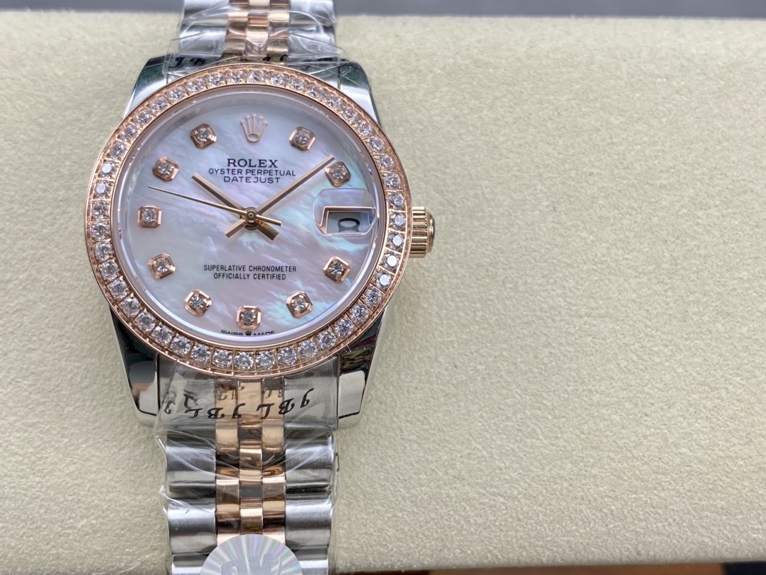 SK Factory 労力士Rolex 女款 日志型31mm 自動巻き腕時計