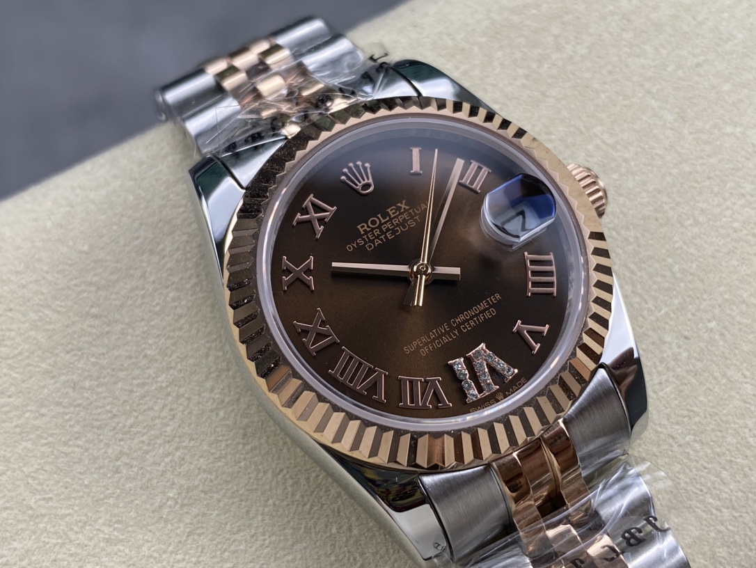 SK Factory 女款 劳力士Rolex 日志型31mm 自動巻き腕時計