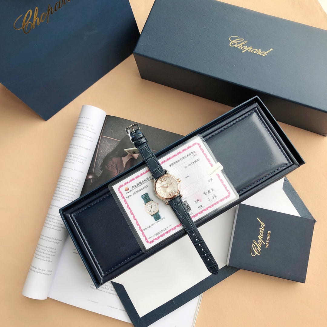 ¡Lote de productos duros de alta gama! Hay tallas 33 y 30, exclusivas de toda la red. Chopard (HAPPY DIAMONDS…