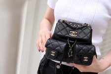 Chanel Bags Backpack Gold Hardware Cowhide