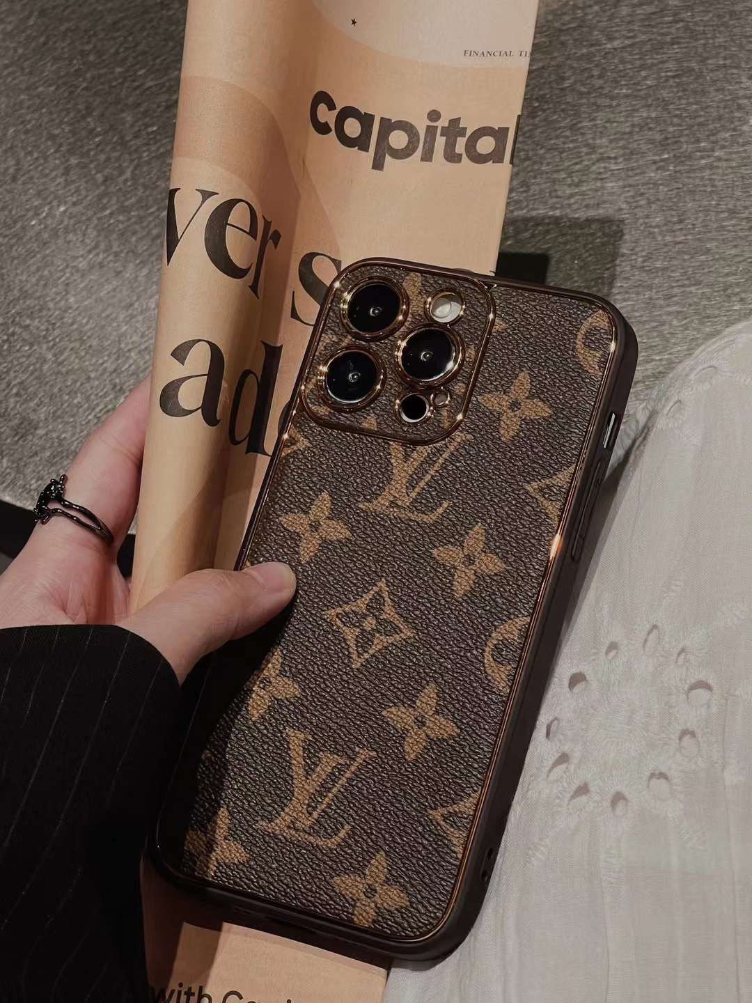 Practical And Versatile Replica Designer
 Louis Vuitton Phone Case