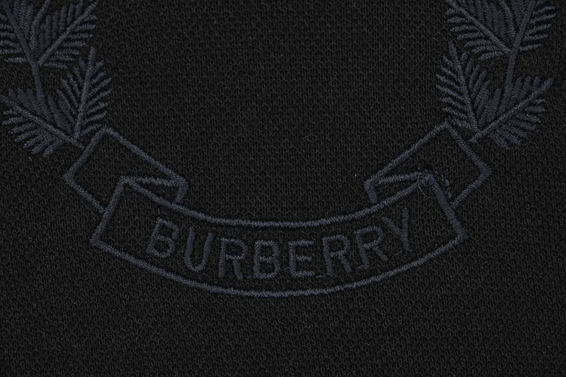 180 Burberry/博柏利 23ss 橡树叶徽章刺绣polo短袖