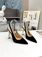 Buy High-Quality Fake
 Aquazzura Shoes High Heel Pumps Sandals Gold Cowhide Genuine Leather Spring/Summer Collection Fashion