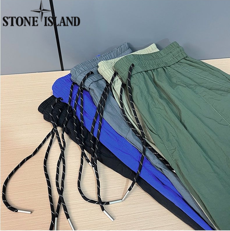 Stone Island Summer Collection: Airy Pants, Zipper Shorts, 3D Pocket Details. - 图片 7