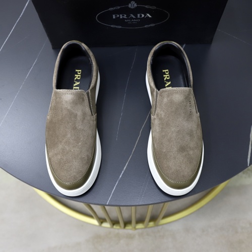 Prada Men's Suede Slip-On Sneakers Casual Fashion Loafers - Size 38-44 1 Prada Men's Suede Slip-On Sneakers Casual Fashion Loafers - Size 38-44