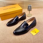 Louis Vuitton Shoes Plain Toe Buy the Best High Quality Replica
 Men Cowhide Fashion Casual