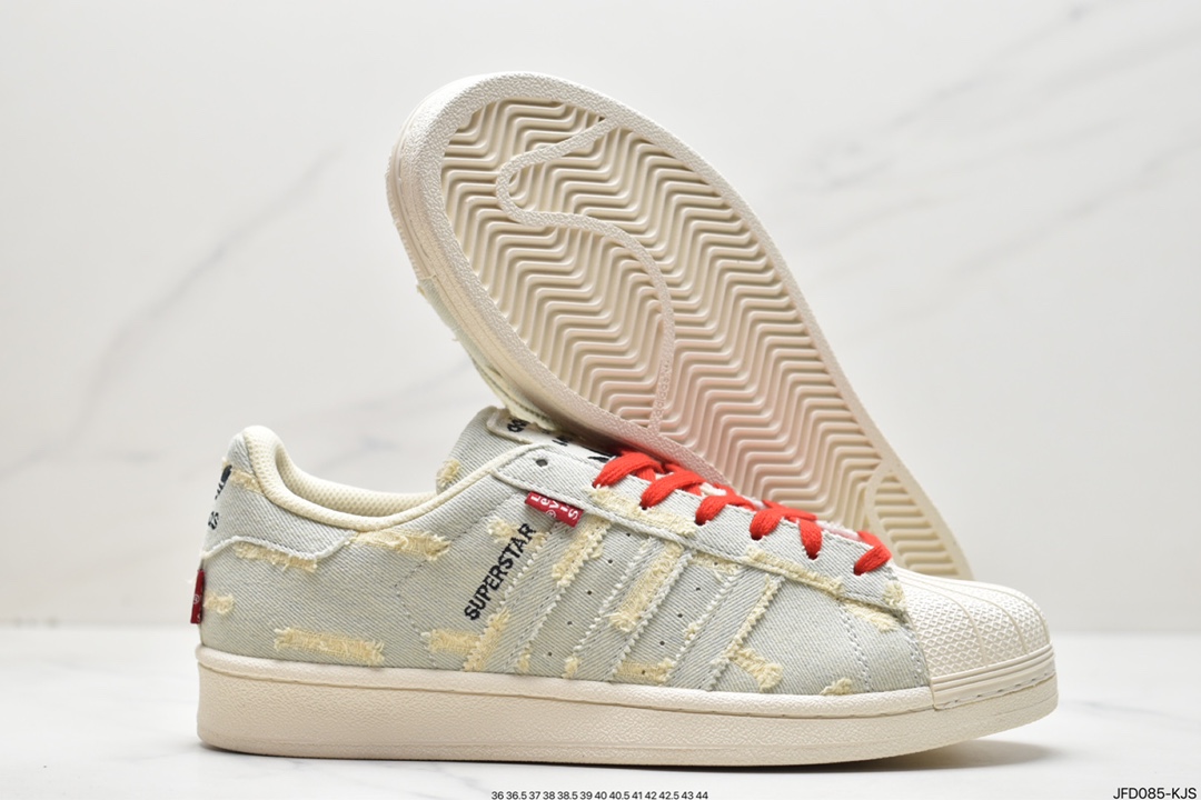 Adidas Originals Superstar Shell Toe Classic All-match Casual Sports Shoes GE4988