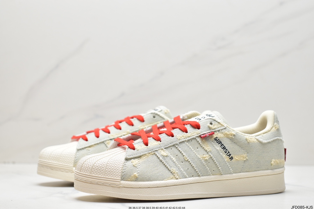 Adidas Originals Superstar Shell Toe Classic All-match Casual Sports Shoes GE4988