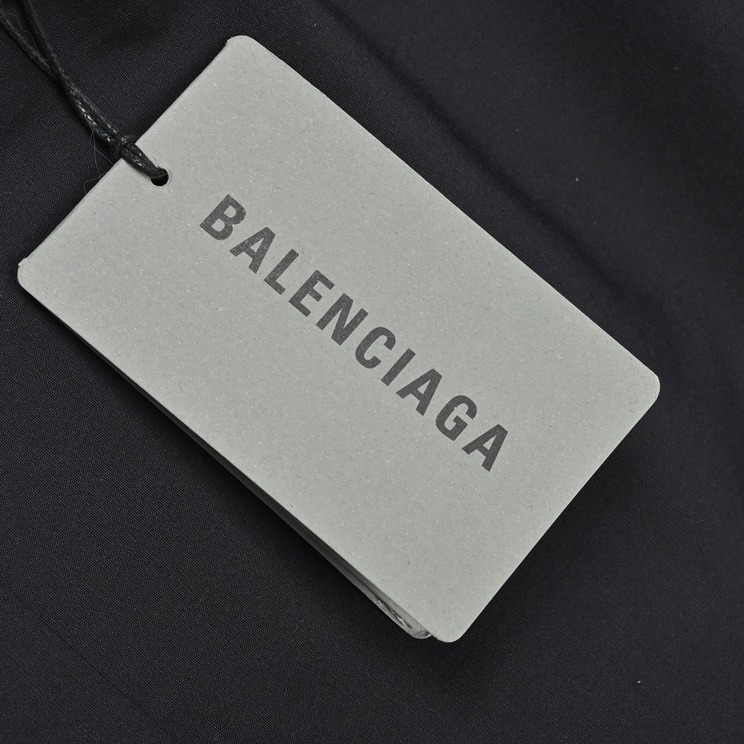 260 Balenciaga巴黎世家 2023 SS 印花针织短袖衬衫