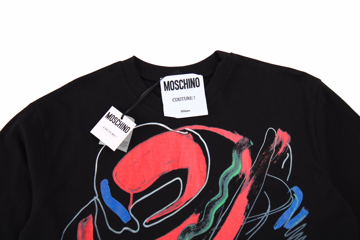 Moschino/莫斯奇诺23ss 抽象短袖