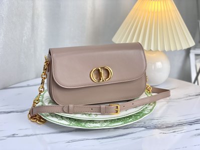 Dior Montaigne Avenue Bags Handbags Gold Pink Cowhide Chains