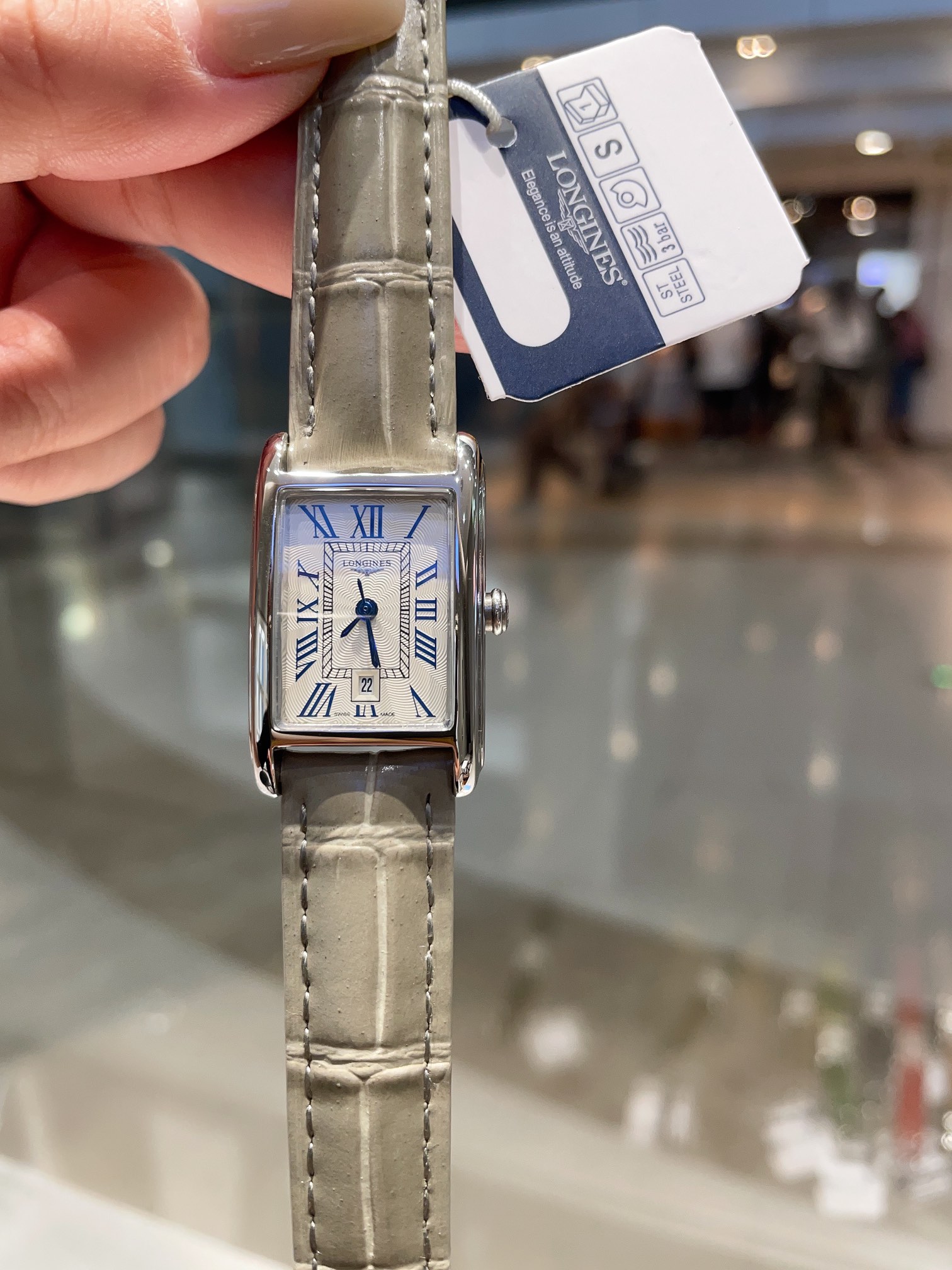 Longines Armbanduhr Frauen Armband aus Edelstahl