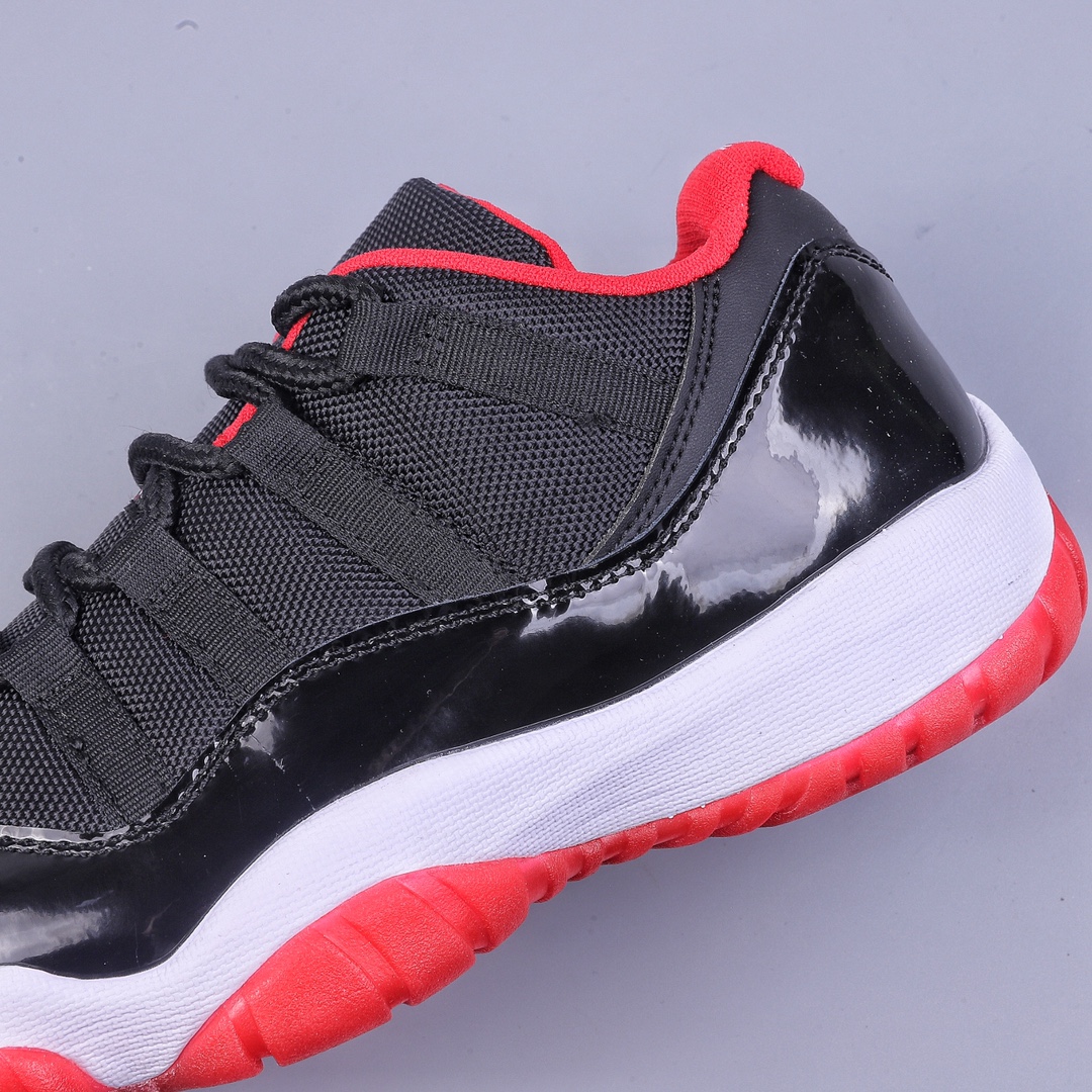 Air Jordan 11 Retro Low ”Black Red” 528895-012