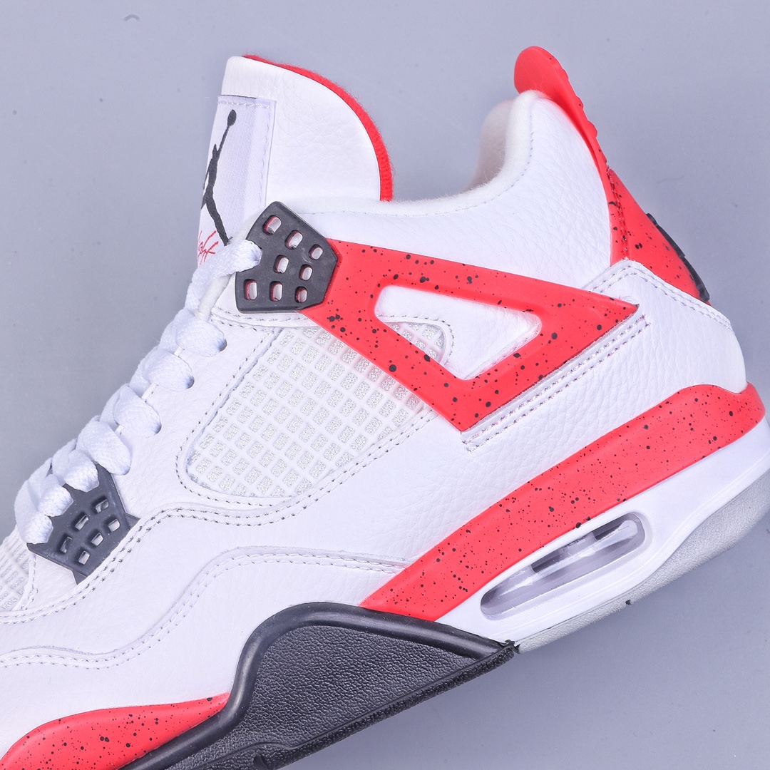 Green x Air Jordan AJ4 Retro Red Cement DH6927-161