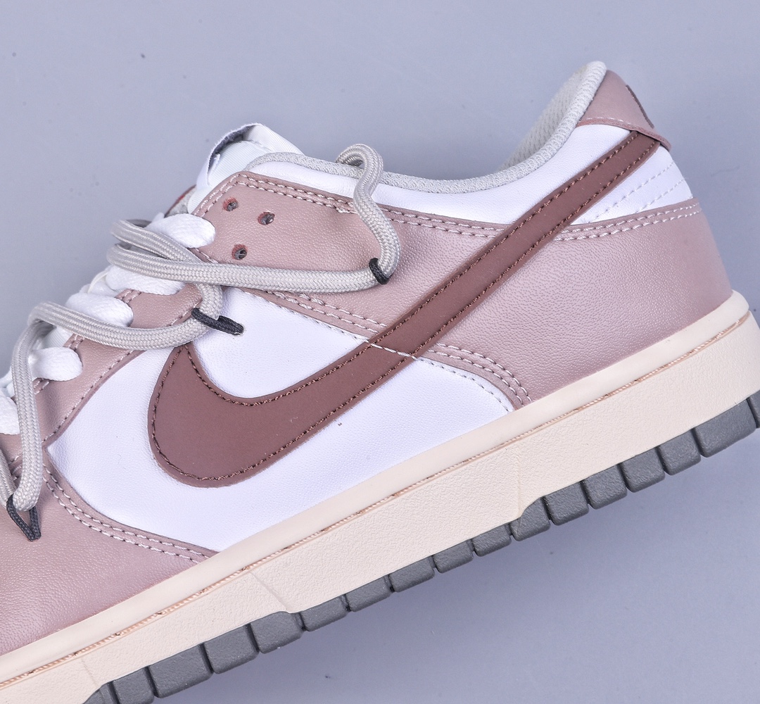 Nike Dunk Low Cocoa Latte Custom Edition Deconstructed Strap Casual Sneakers DD1503-117