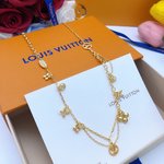 Louis Vuitton Jewelry Bracelet Necklaces & Pendants Yellow Brass