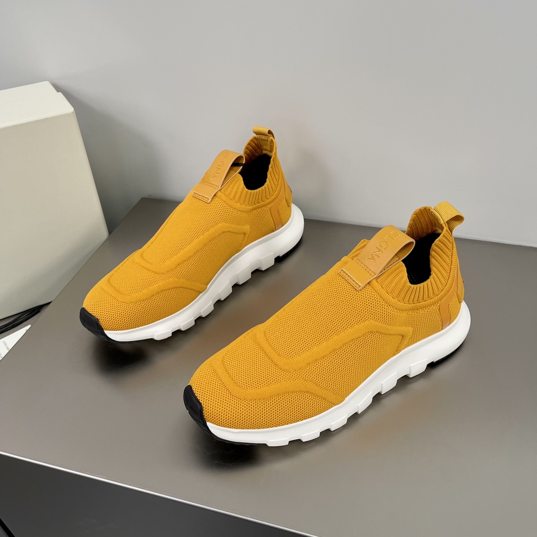 480Zegna Nuevo Hombre TECHMERINO Sockliner Slip-On SneakersThe Techmerino sockliner slip-on trainer 