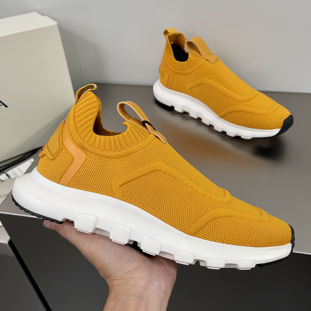 480Zegna Nuevo Hombre TECHMERINO Sockliner Slip-On SneakersThe Techmerino sockliner slip-on trainer 