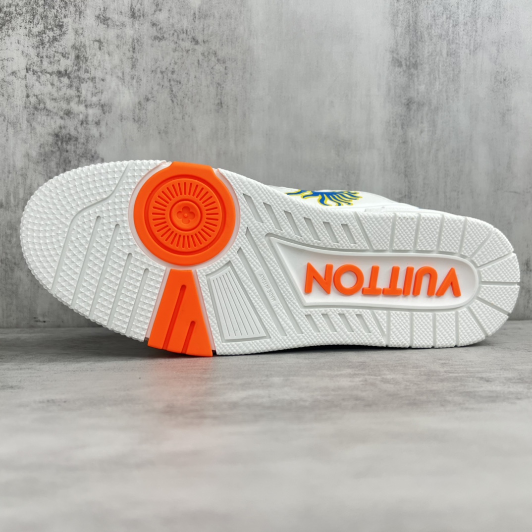 新款上架 Louis*Vuitto* 草间弥生联名 LV Trainer 最新款 大底和面料私模 绝对下血本费心思的一款鞋子 8