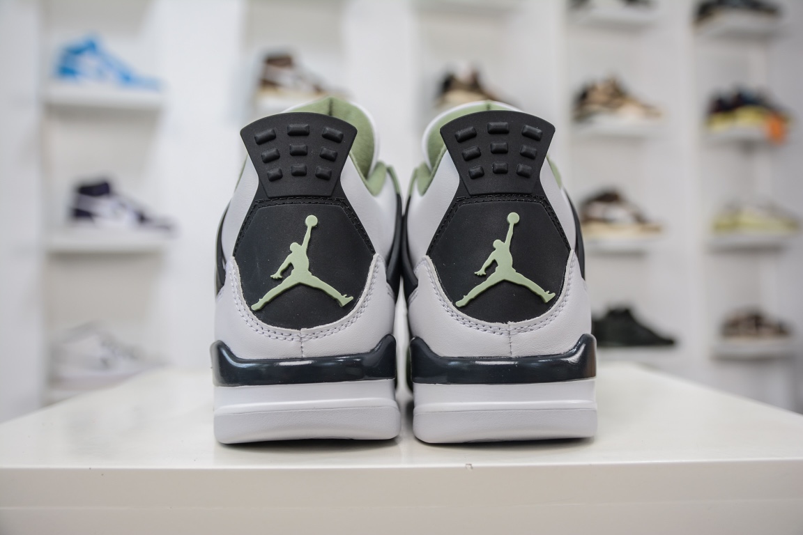 400 Air Jordan 4 ”Oil Green”海盐 鼠尾草 AQ9129-103