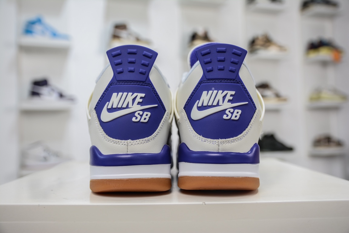 260 NK SB x Jordan Air Jordan 4 ”Sapphire” AJ4 乔4联名蓝宝石 DR5415-104