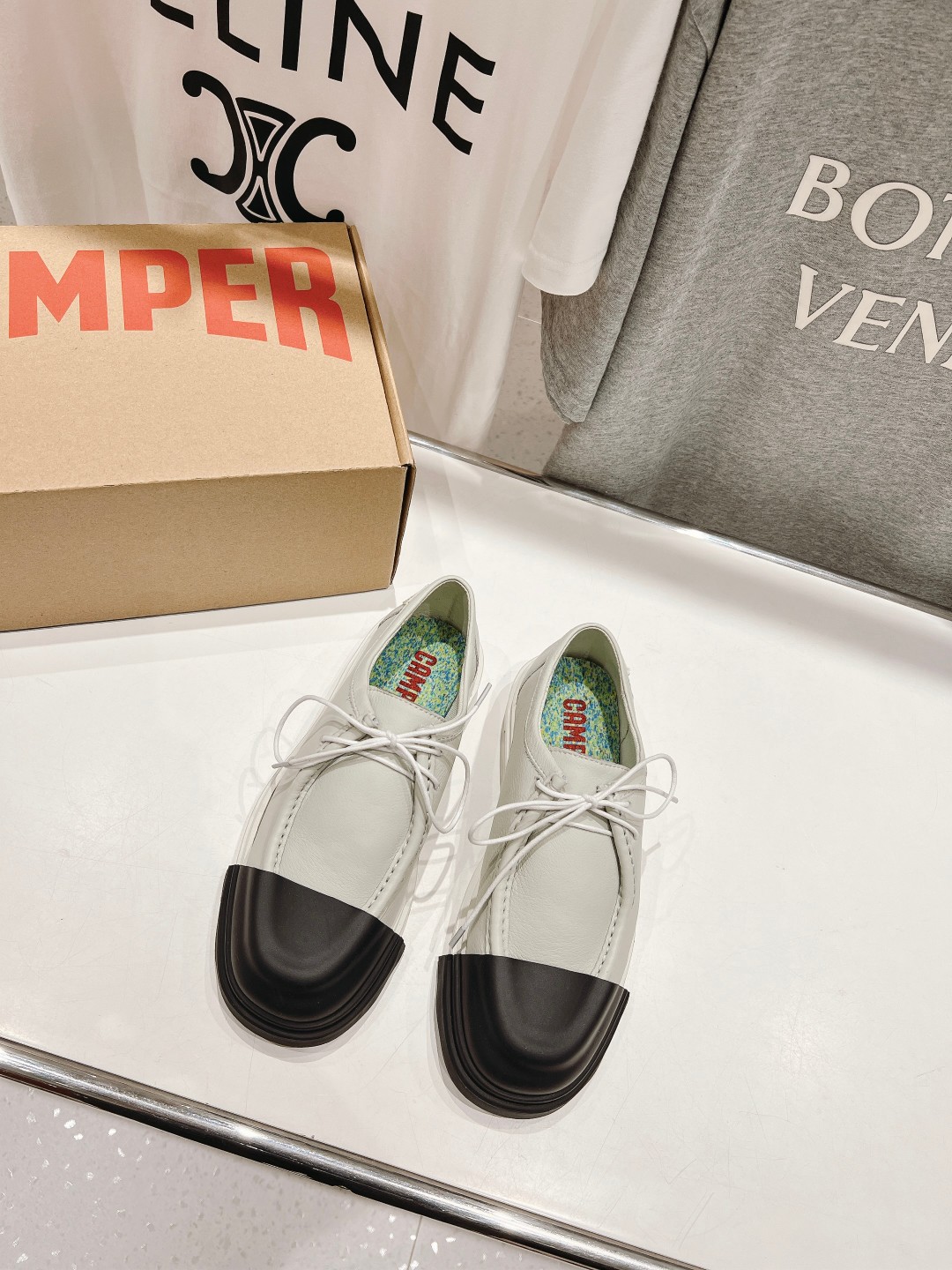 High-End Detachable Camper P280 Derby Shoes with Custom Features - 图片 2
