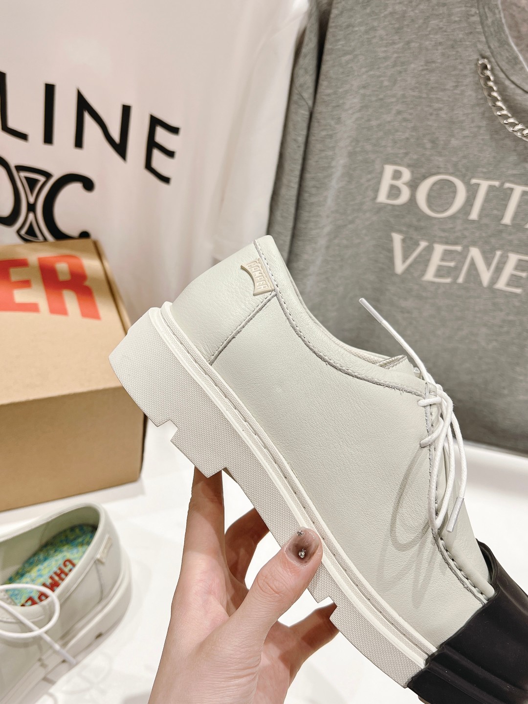 High-End Detachable Camper P280 Derby Shoes with Custom Features - 图片 8