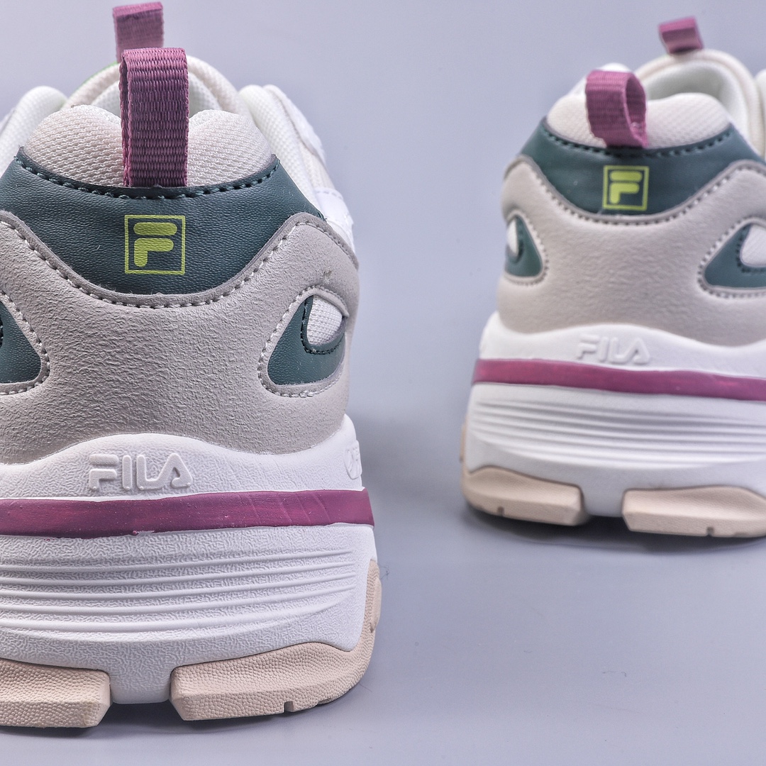 FILA FUSION KICK trendy brand non-slip wear-resistant lightweight low-top sneakers