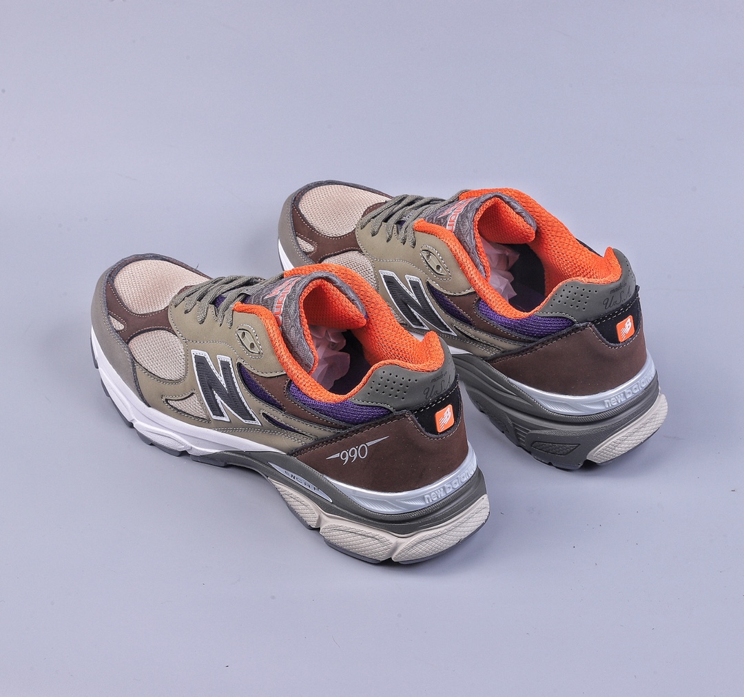 New Balance NB990 series high-end American retro casual running shoes M990BT3