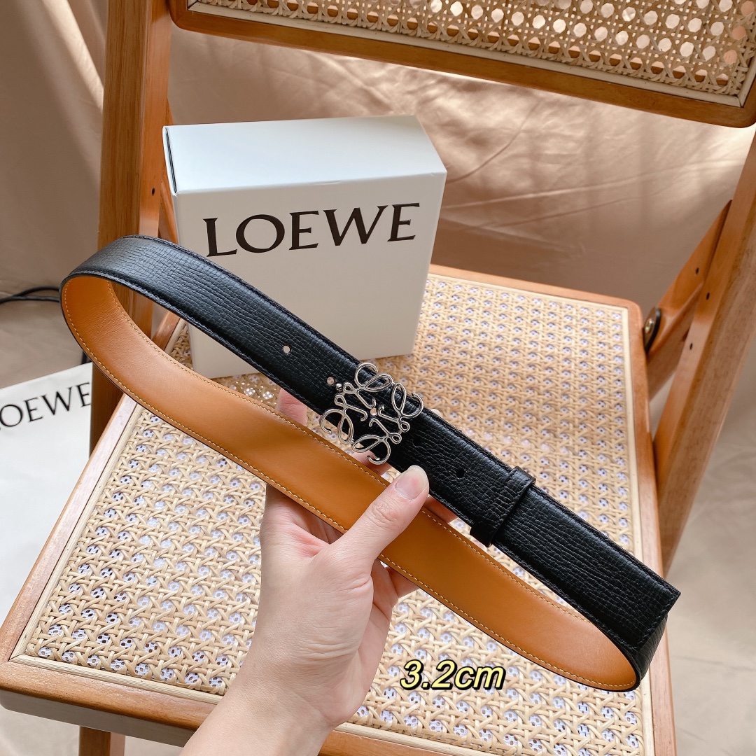 LOEWE3.2cm腰带男女适戴简单