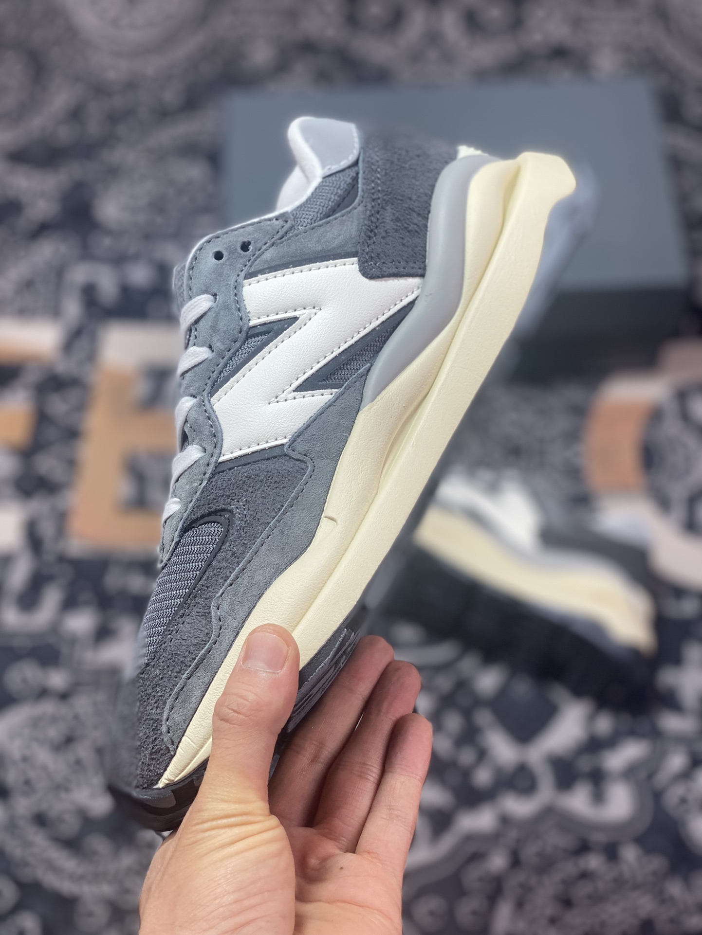 160 New Balance M5740系列复古老爹风休闲运动慢跑鞋“深灰色”M5740VL1