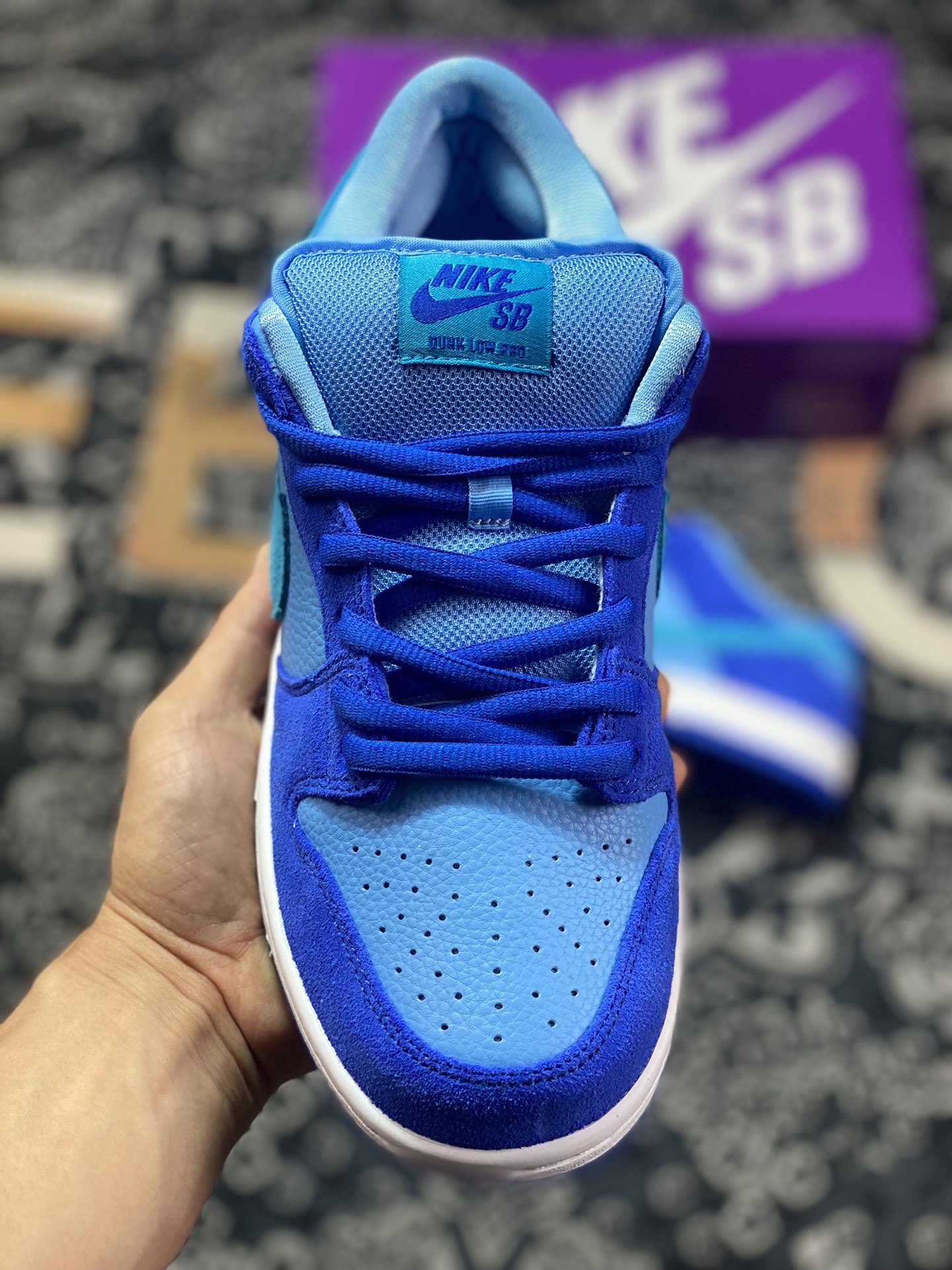 Nike SB Dunk Low ”Blue Raspberry” Dunk Series Low-top Sneakers ”Blue Raspberry” DM0807-400