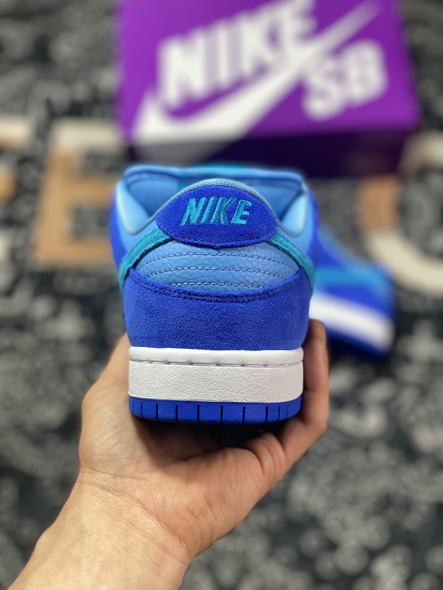 Nike SB Dunk Low ”Blue Raspberry” Dunk Series Low-top Sneakers ”Blue Raspberry” DM0807-400