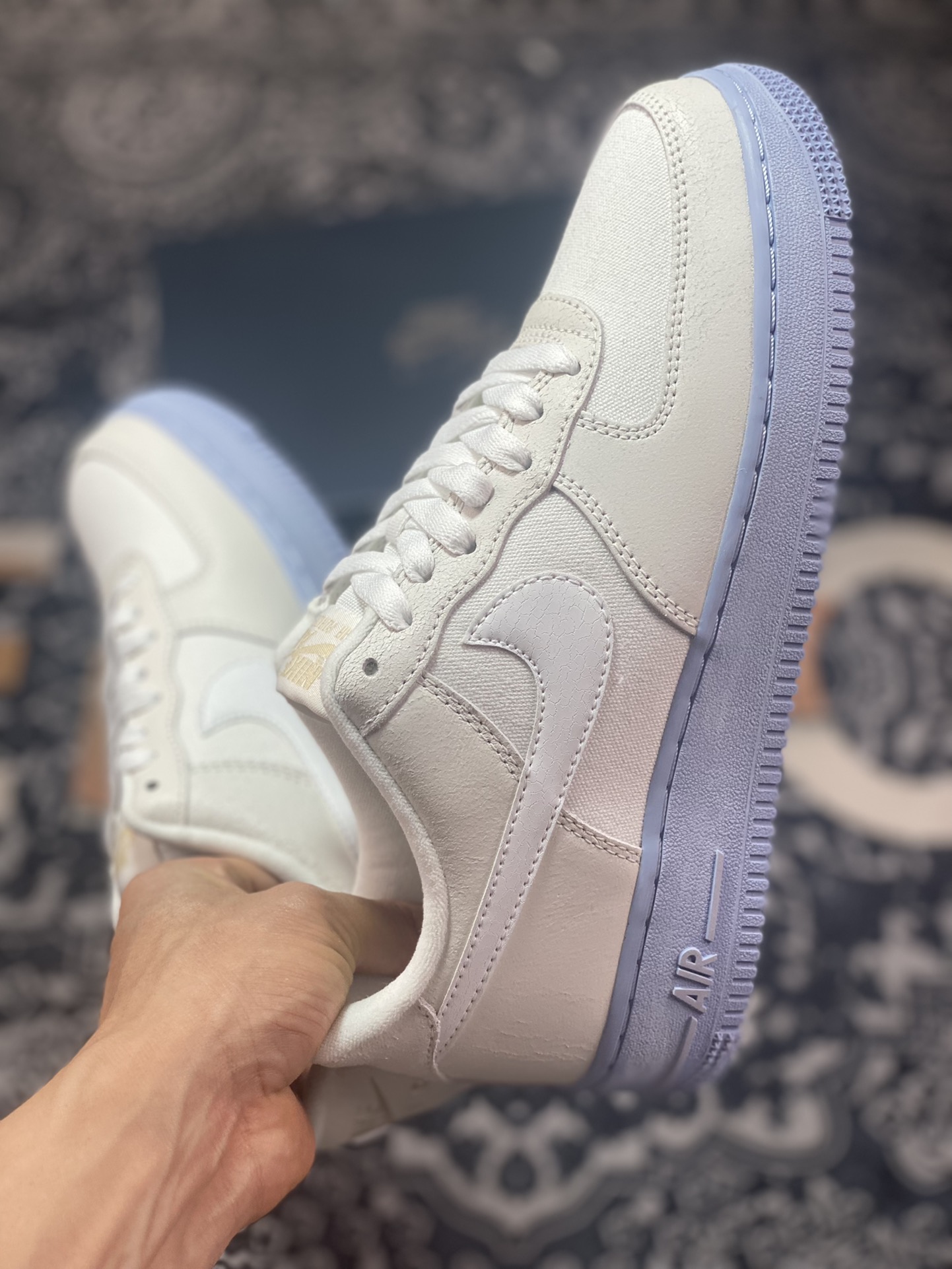 200 Nike Air Force 1 Low EMB”Salt Lake”空军一号经典低帮百搭休闲运动板鞋“帆白盐湖城”DV0787-100