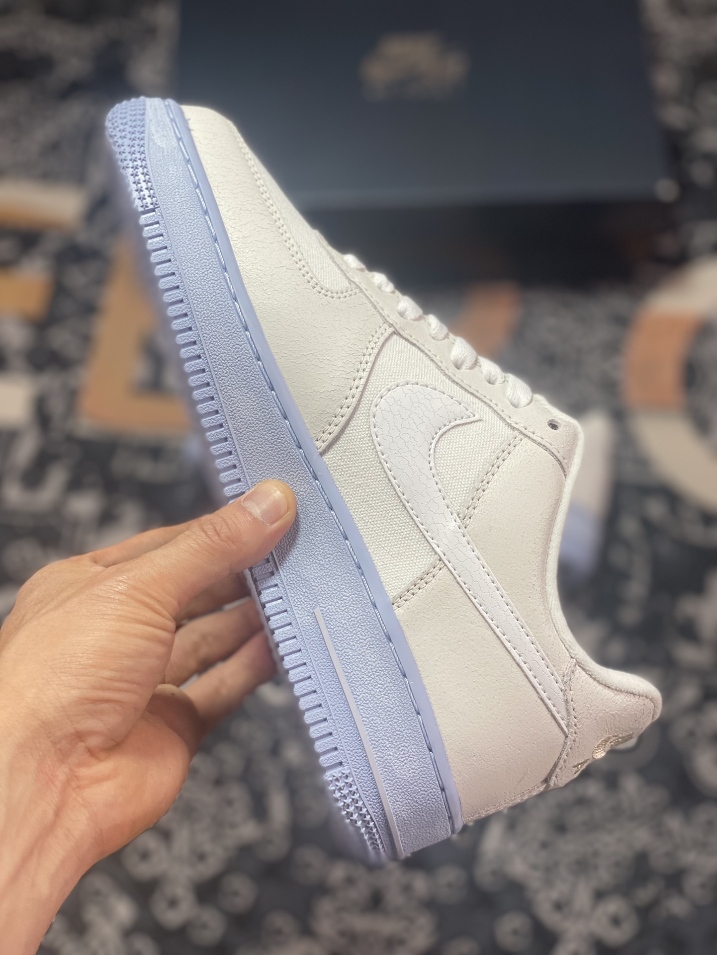 200 Nike Air Force 1 Low EMB”Salt Lake”空军一号经典低帮百搭休闲运动板鞋“帆白盐湖城”DV0787-100