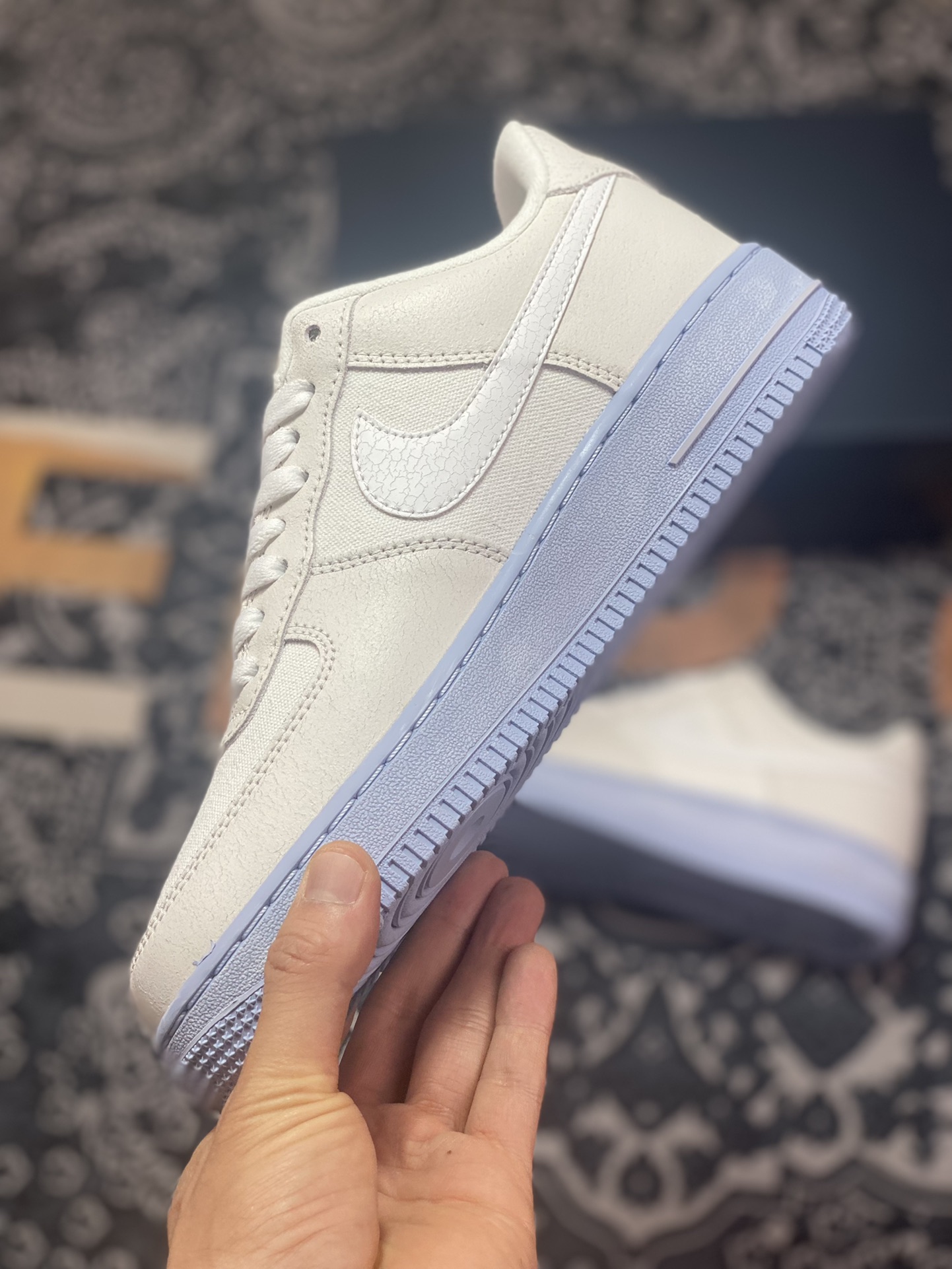 200 Nike Air Force 1 Low EMB”Salt Lake”空军一号经典低帮百搭休闲运动板鞋“帆白盐湖城”DV0787-100