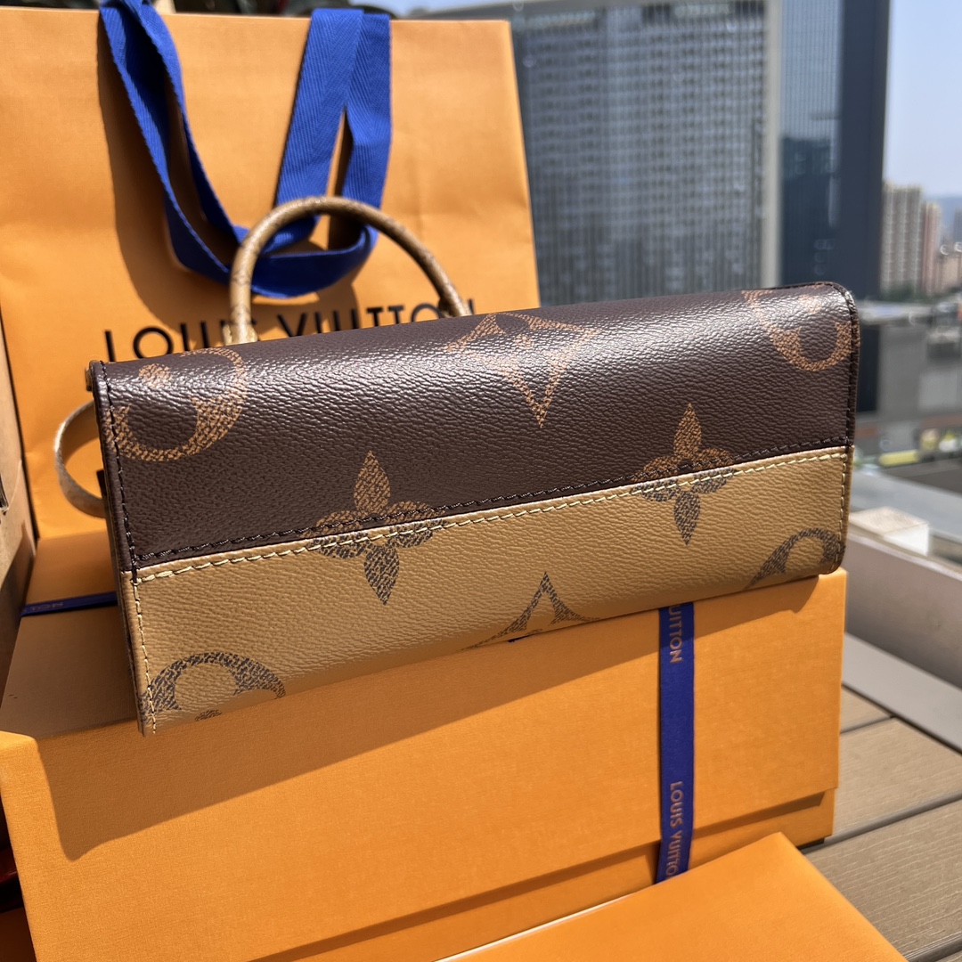 非市场普通货 进口皮料半钢五金 m46373尺寸:25×19×11.5cmLV海外渠道资源特供小号托特包