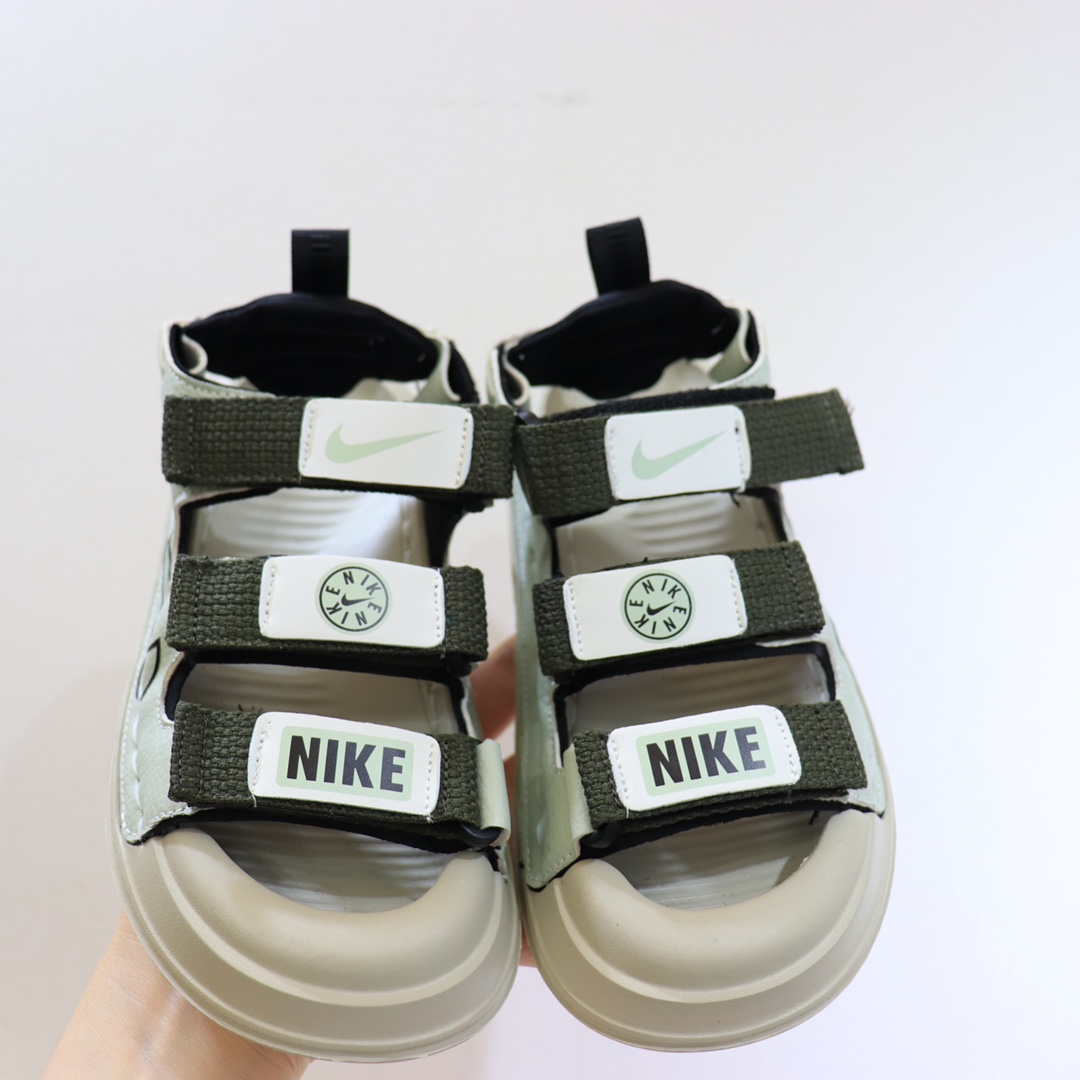 图片[2]-💘2023耐克包头魔术贴童鞋男女童官网夏款最新上市💝💲 🛵Nike 包头双车线车边三带休闲户外沙滩鞋凉鞋🚘 💖夏季韩版防滑防踢软底透气新概念户外潮鞋凉鞋🎈 🍒颜色：蓝色，绿色，红色 号码：26-35码-选品中心