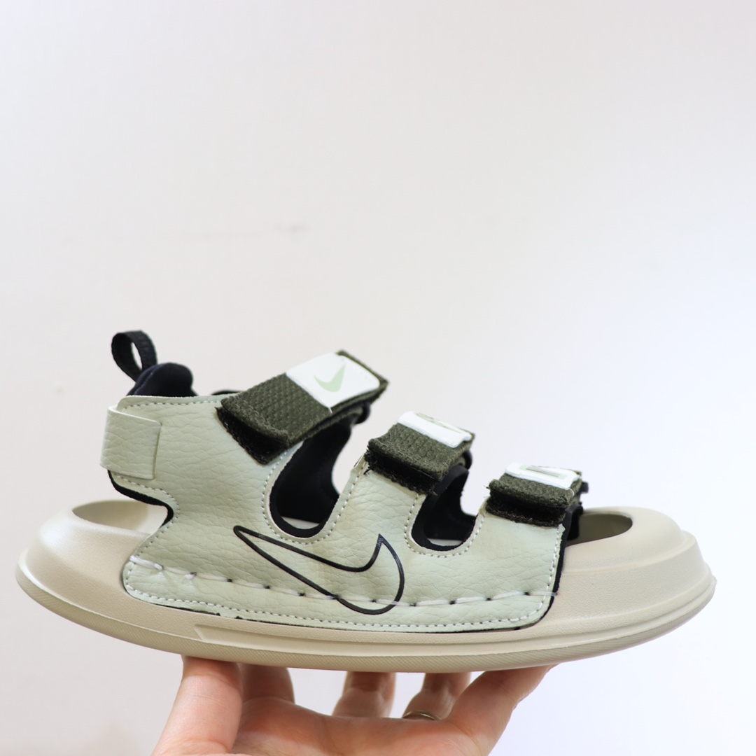 图片[6]-💘2023耐克包头魔术贴童鞋男女童官网夏款最新上市💝💲 🛵Nike 包头双车线车边三带休闲户外沙滩鞋凉鞋🚘 💖夏季韩版防滑防踢软底透气新概念户外潮鞋凉鞋🎈 🍒颜色：蓝色，绿色，红色 号码：26-35码-选品中心