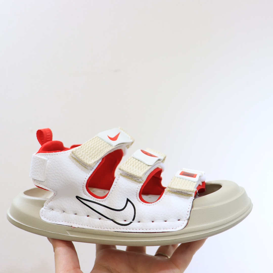 图片[6]-💘2023耐克包头魔术贴童鞋男女童官网夏款最新上市💝💲 🛵Nike 包头双车线车边三带休闲户外沙滩鞋凉鞋🚘 💖夏季韩版防滑防踢软底透气新概念户外潮鞋凉鞋🎈 🍒颜色：蓝色，绿色，红色 号码：26-35码-选品中心