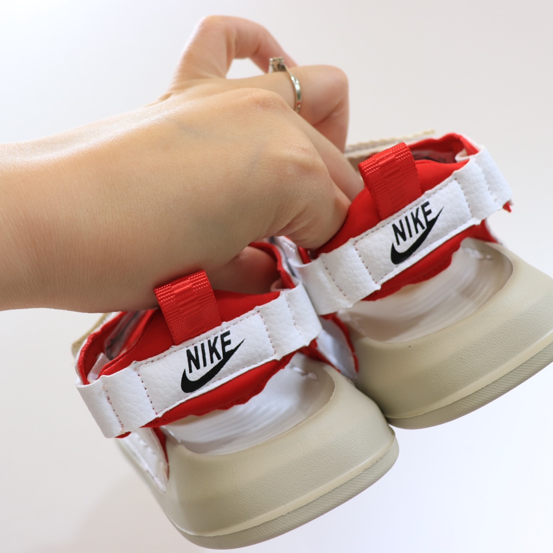 图片[3]-💘2023耐克包头魔术贴童鞋男女童官网夏款最新上市💝💲 🛵Nike 包头双车线车边三带休闲户外沙滩鞋凉鞋🚘 💖夏季韩版防滑防踢软底透气新概念户外潮鞋凉鞋🎈 🍒颜色：蓝色，绿色，红色 号码：26-35码-选品中心