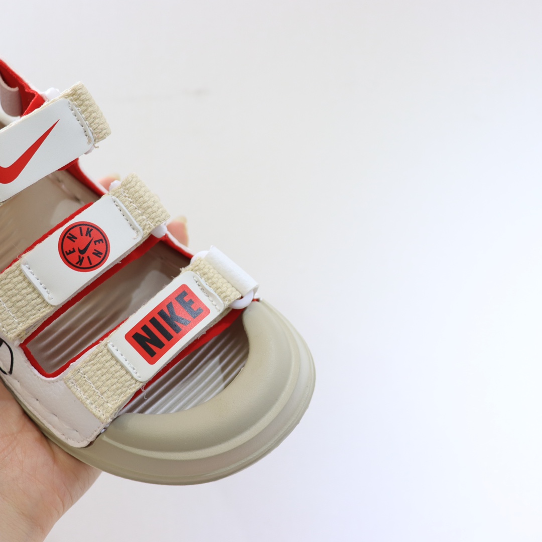 图片[7]-💘2023耐克包头魔术贴童鞋男女童官网夏款最新上市💝💲 🛵Nike 包头双车线车边三带休闲户外沙滩鞋凉鞋🚘 💖夏季韩版防滑防踢软底透气新概念户外潮鞋凉鞋🎈 🍒颜色：蓝色，绿色，红色 号码：26-35码-选品中心