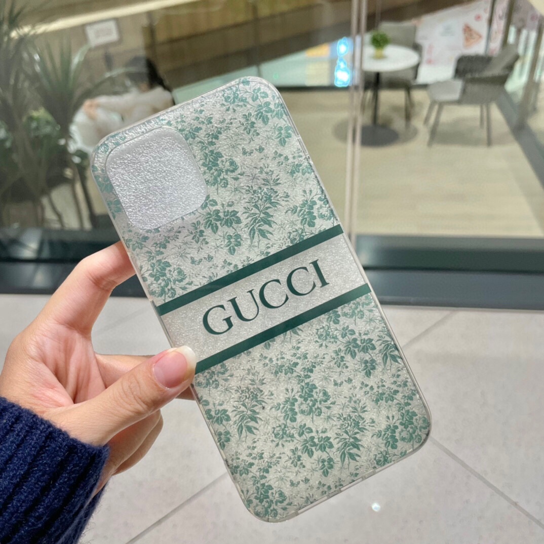 新款上市️GUCCI碎花高透双面覆膜