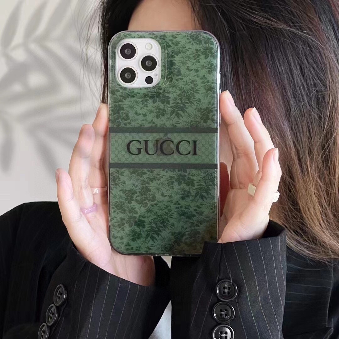 新款上市️GUCCI碎花高透双面覆膜